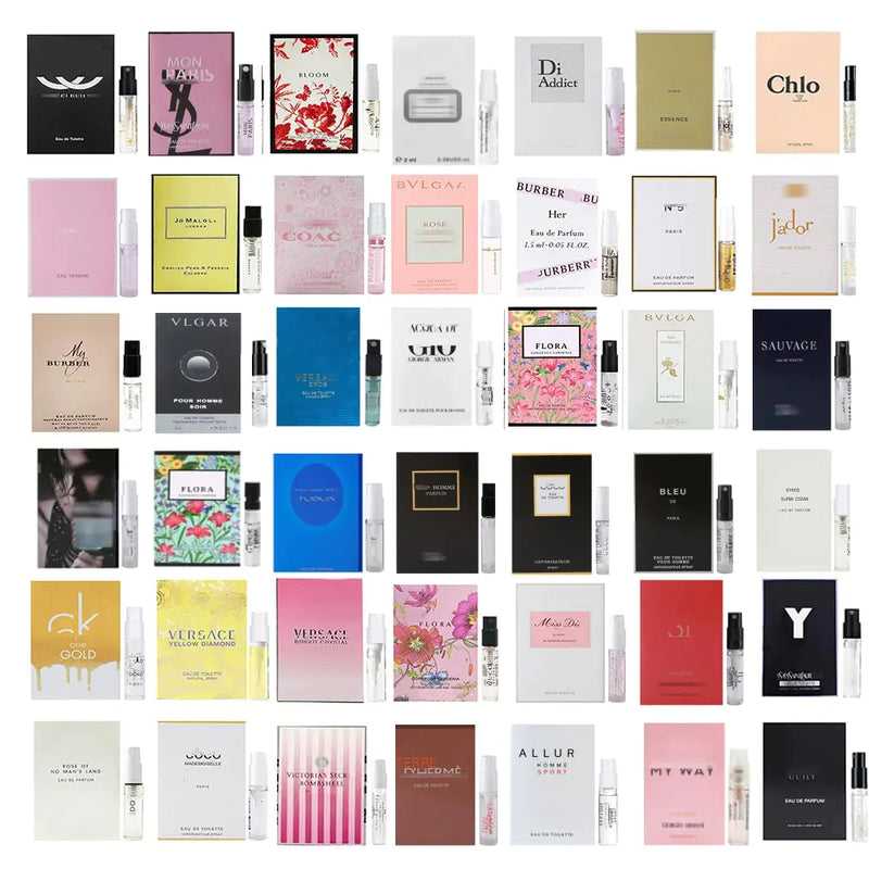 Women’s Designer Fragrance High End Popular Perfume Sampler Set (12 Random Samples)