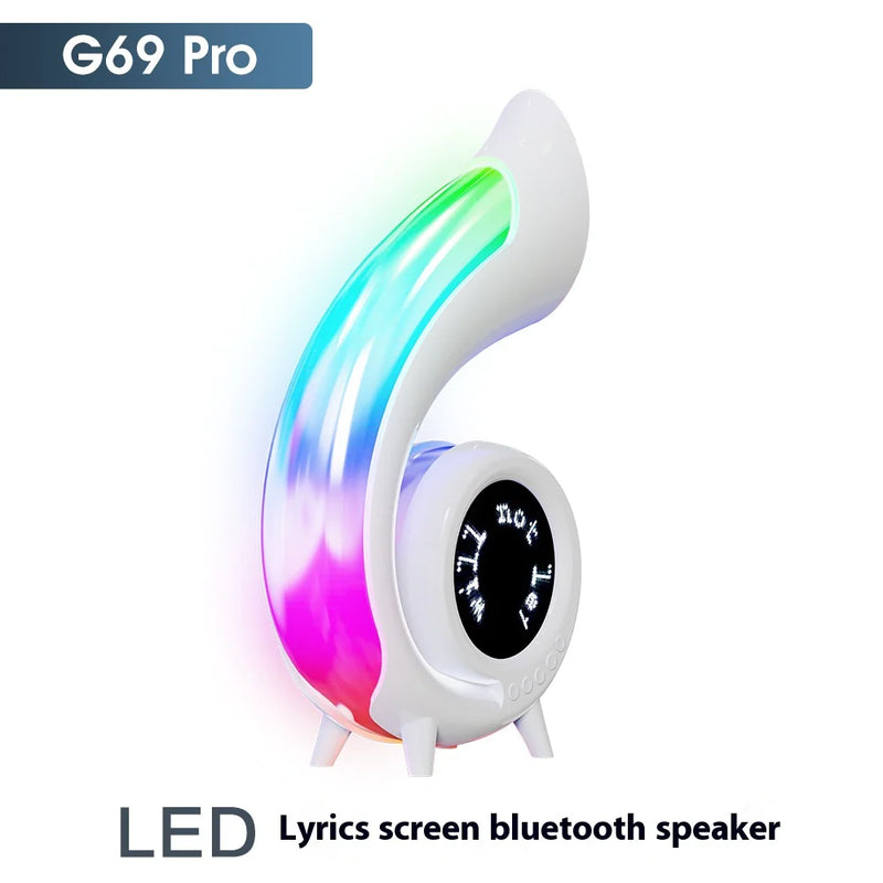 Lyrics Display Conch Bluetooth Audio RGB Ambience Light Creative Desk product image
