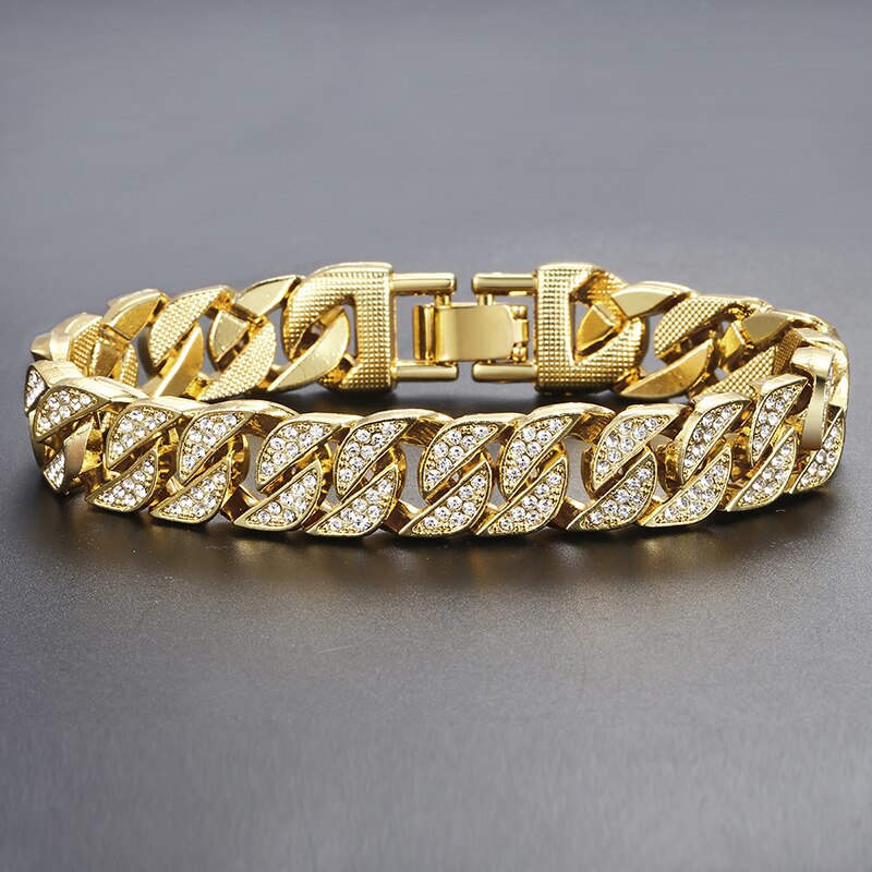 Miami Gold Curb Cuban Bracelet product image