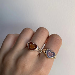 Creative Love Heart Ring product image