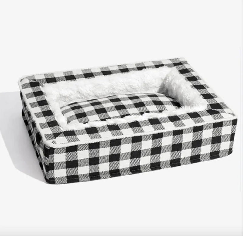 Classic Plaid Pet Bed (Removable & Washable) product image