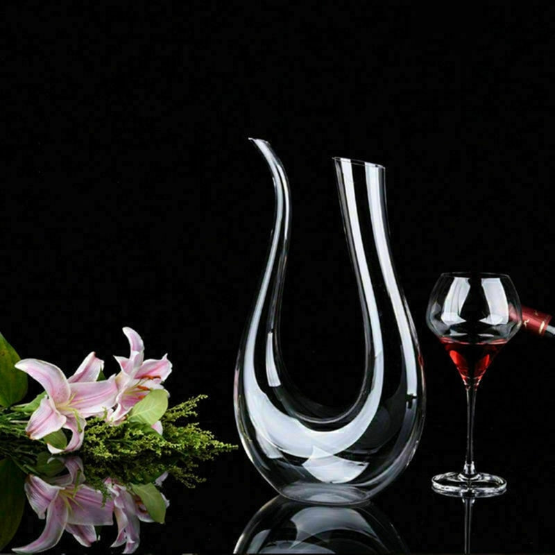 Crystal U-shaped 1500ml Wine Decanter product image