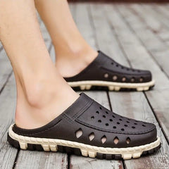 Men's Lightweight Non-Slip Garden Clogs and Sandals